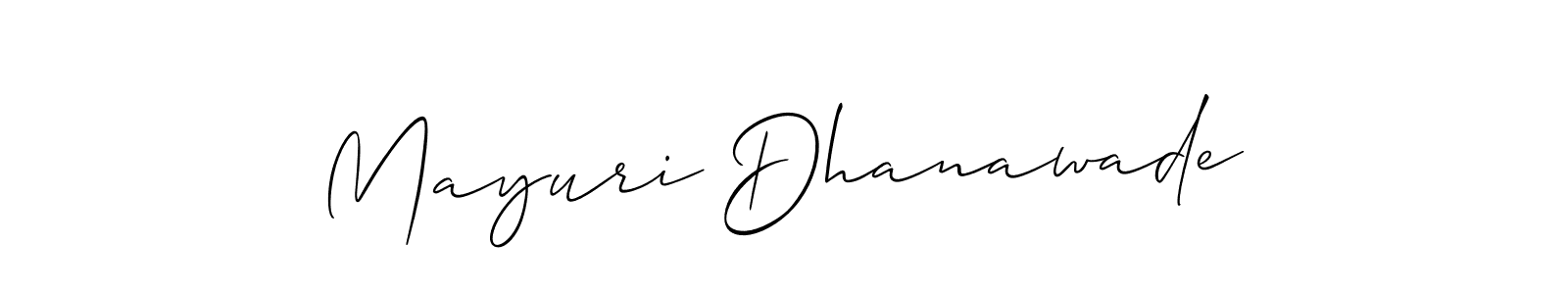 See photos of Mayuri Dhanawade official signature by Spectra . Check more albums & portfolios. Read reviews & check more about Allison_Script font. Mayuri Dhanawade signature style 2 images and pictures png