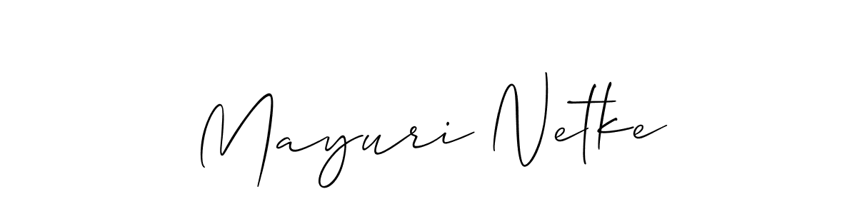Once you've used our free online signature maker to create your best signature Allison_Script style, it's time to enjoy all of the benefits that Mayuri Netke name signing documents. Mayuri Netke signature style 2 images and pictures png