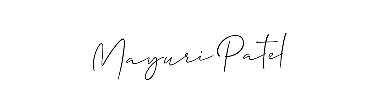Similarly Allison_Script is the best handwritten signature design. Signature creator online .You can use it as an online autograph creator for name Mayuri Patel. Mayuri Patel signature style 2 images and pictures png