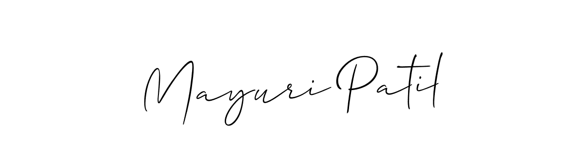 Once you've used our free online signature maker to create your best signature Allison_Script style, it's time to enjoy all of the benefits that Mayuri Patil name signing documents. Mayuri Patil signature style 2 images and pictures png