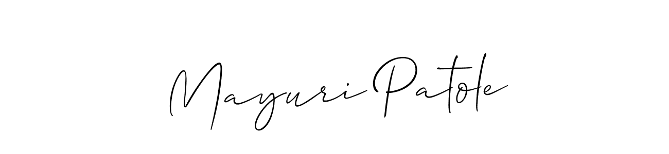 Similarly Allison_Script is the best handwritten signature design. Signature creator online .You can use it as an online autograph creator for name Mayuri Patole. Mayuri Patole signature style 2 images and pictures png