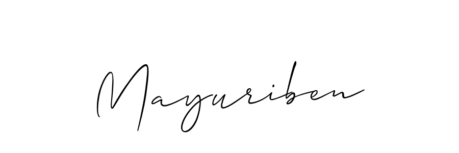 if you are searching for the best signature style for your name Mayuriben. so please give up your signature search. here we have designed multiple signature styles  using Allison_Script. Mayuriben signature style 2 images and pictures png