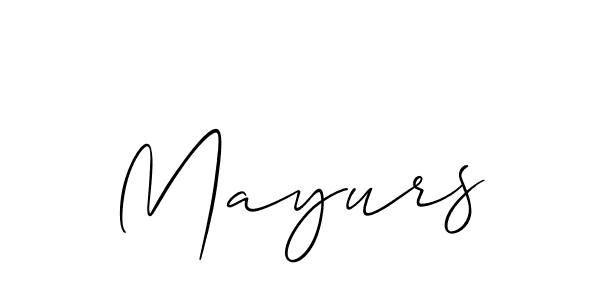 Once you've used our free online signature maker to create your best signature Allison_Script style, it's time to enjoy all of the benefits that Mayurs name signing documents. Mayurs signature style 2 images and pictures png