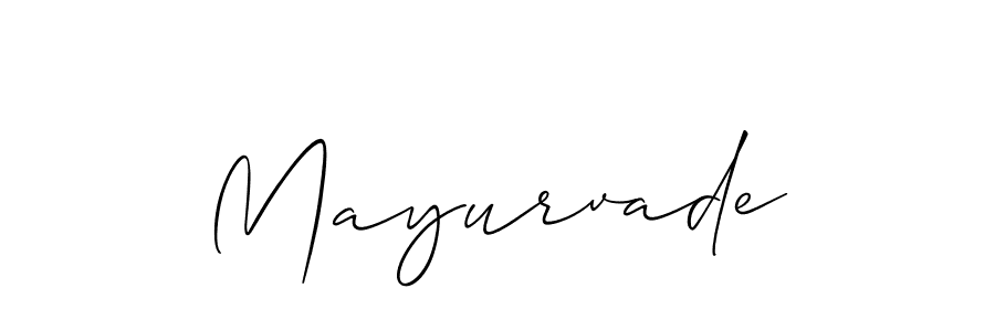 Also You can easily find your signature by using the search form. We will create Mayurvade name handwritten signature images for you free of cost using Allison_Script sign style. Mayurvade signature style 2 images and pictures png