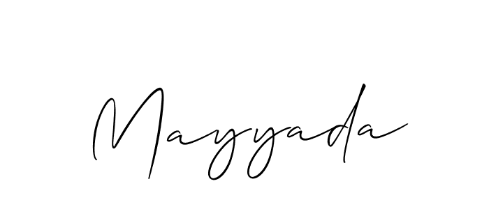 Best and Professional Signature Style for Mayyada. Allison_Script Best Signature Style Collection. Mayyada signature style 2 images and pictures png