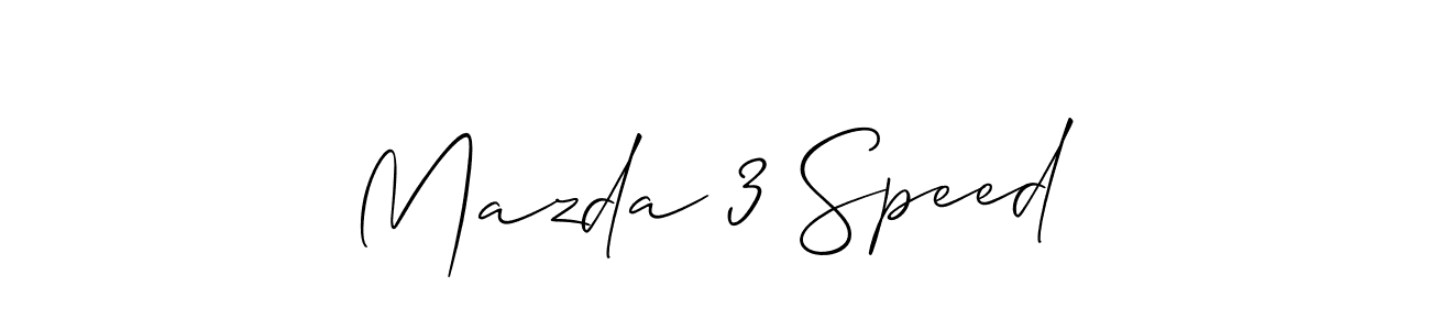 Also You can easily find your signature by using the search form. We will create Mazda 3 Speed name handwritten signature images for you free of cost using Allison_Script sign style. Mazda 3 Speed signature style 2 images and pictures png