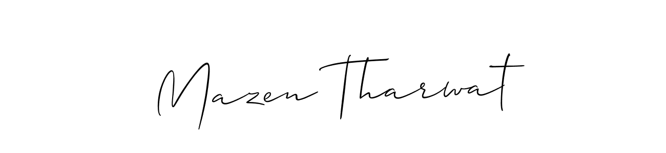 Best and Professional Signature Style for Mazen Tharwat. Allison_Script Best Signature Style Collection. Mazen Tharwat signature style 2 images and pictures png