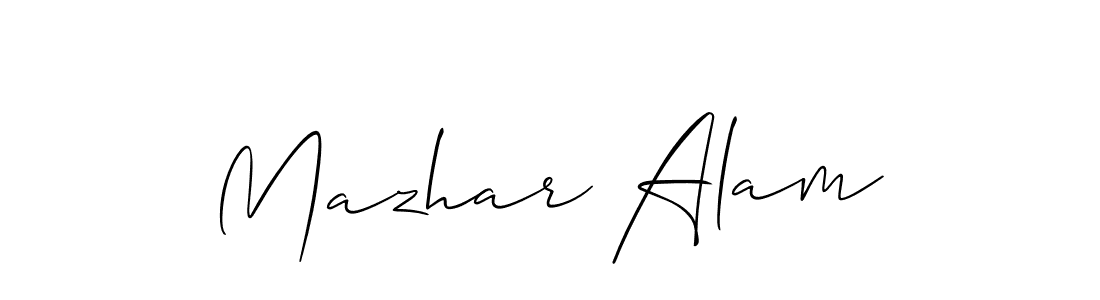 You can use this online signature creator to create a handwritten signature for the name Mazhar Alam. This is the best online autograph maker. Mazhar Alam signature style 2 images and pictures png