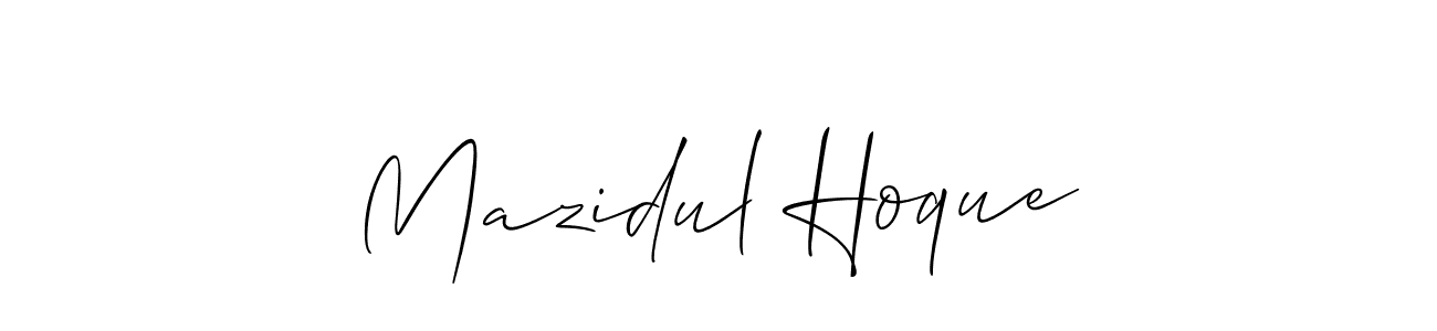 Make a beautiful signature design for name Mazidul Hoque. Use this online signature maker to create a handwritten signature for free. Mazidul Hoque signature style 2 images and pictures png