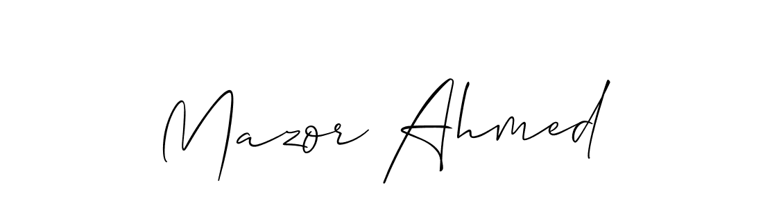 See photos of Mazor Ahmed official signature by Spectra . Check more albums & portfolios. Read reviews & check more about Allison_Script font. Mazor Ahmed signature style 2 images and pictures png