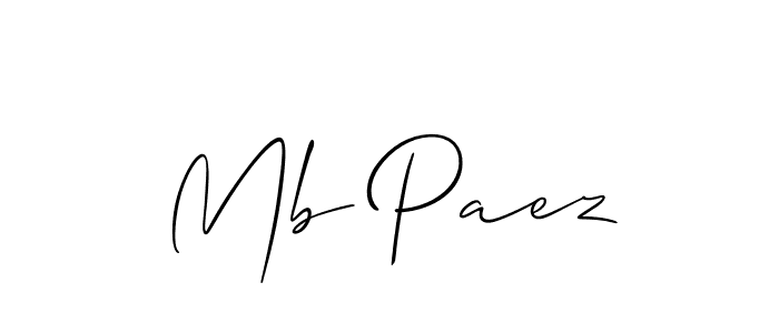 See photos of Mb Paez official signature by Spectra . Check more albums & portfolios. Read reviews & check more about Allison_Script font. Mb Paez signature style 2 images and pictures png