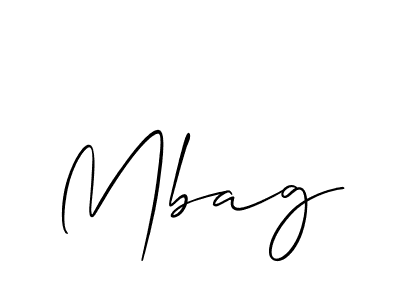 Similarly Allison_Script is the best handwritten signature design. Signature creator online .You can use it as an online autograph creator for name Mbag. Mbag signature style 2 images and pictures png