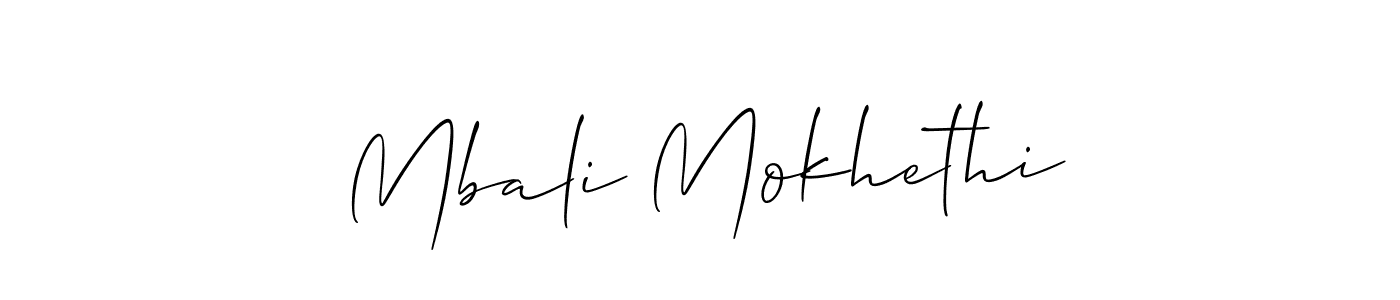 You can use this online signature creator to create a handwritten signature for the name Mbali Mokhethi. This is the best online autograph maker. Mbali Mokhethi signature style 2 images and pictures png