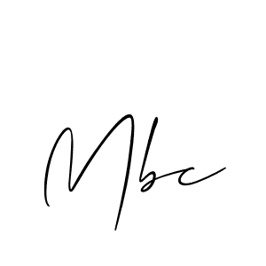 The best way (Allison_Script) to make a short signature is to pick only two or three words in your name. The name Mbc include a total of six letters. For converting this name. Mbc signature style 2 images and pictures png