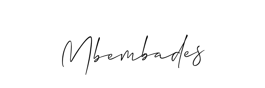 Also You can easily find your signature by using the search form. We will create Mbembades name handwritten signature images for you free of cost using Allison_Script sign style. Mbembades signature style 2 images and pictures png