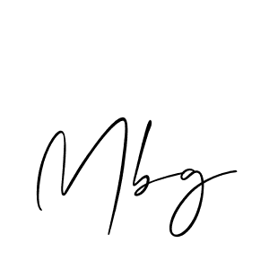 You should practise on your own different ways (Allison_Script) to write your name (Mbg) in signature. don't let someone else do it for you. Mbg signature style 2 images and pictures png