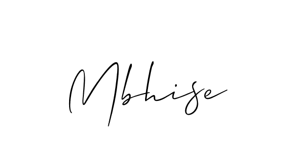 Best and Professional Signature Style for Mbhise. Allison_Script Best Signature Style Collection. Mbhise signature style 2 images and pictures png