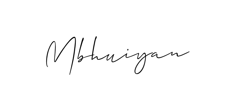 It looks lik you need a new signature style for name Mbhuiyan. Design unique handwritten (Allison_Script) signature with our free signature maker in just a few clicks. Mbhuiyan signature style 2 images and pictures png