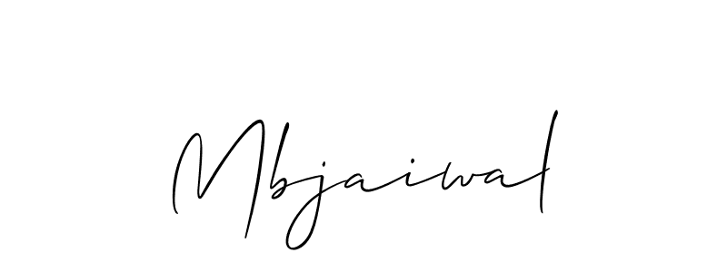 You can use this online signature creator to create a handwritten signature for the name Mbjaiwal. This is the best online autograph maker. Mbjaiwal signature style 2 images and pictures png