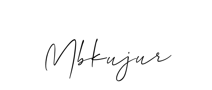 Once you've used our free online signature maker to create your best signature Allison_Script style, it's time to enjoy all of the benefits that Mbkujur name signing documents. Mbkujur signature style 2 images and pictures png