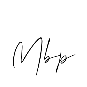 Make a beautiful signature design for name Mbp. Use this online signature maker to create a handwritten signature for free. Mbp signature style 2 images and pictures png