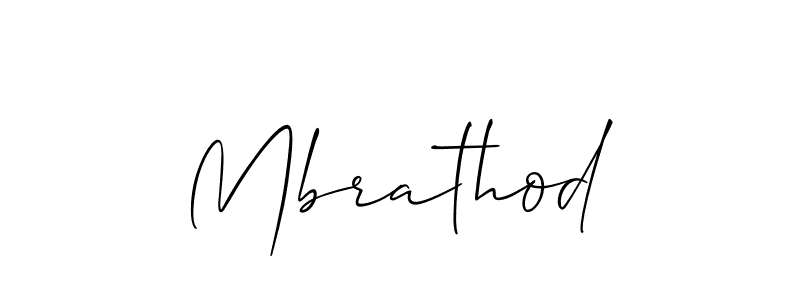 if you are searching for the best signature style for your name Mbrathod. so please give up your signature search. here we have designed multiple signature styles  using Allison_Script. Mbrathod signature style 2 images and pictures png