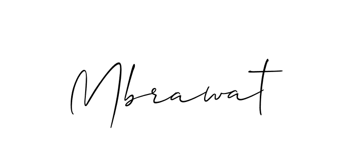 if you are searching for the best signature style for your name Mbrawat. so please give up your signature search. here we have designed multiple signature styles  using Allison_Script. Mbrawat signature style 2 images and pictures png