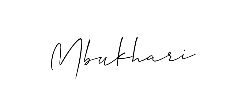 How to Draw Mbukhari signature style? Allison_Script is a latest design signature styles for name Mbukhari. Mbukhari signature style 2 images and pictures png