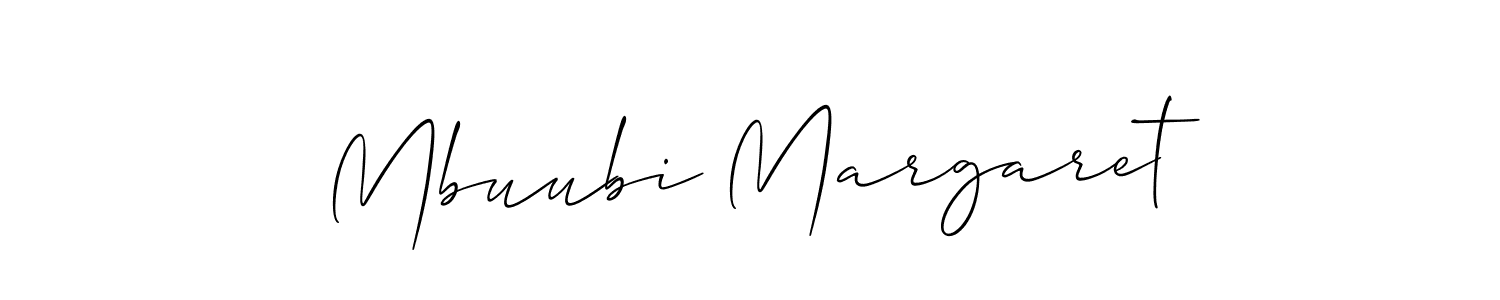 Make a beautiful signature design for name Mbuubi Margaret. Use this online signature maker to create a handwritten signature for free. Mbuubi Margaret signature style 2 images and pictures png