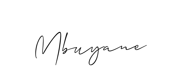 Also we have Mbuyane name is the best signature style. Create professional handwritten signature collection using Allison_Script autograph style. Mbuyane signature style 2 images and pictures png