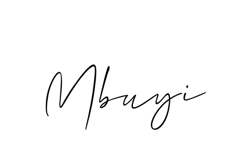 if you are searching for the best signature style for your name Mbuyi. so please give up your signature search. here we have designed multiple signature styles  using Allison_Script. Mbuyi signature style 2 images and pictures png