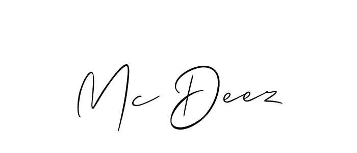 See photos of Mc Deez official signature by Spectra . Check more albums & portfolios. Read reviews & check more about Allison_Script font. Mc Deez signature style 2 images and pictures png