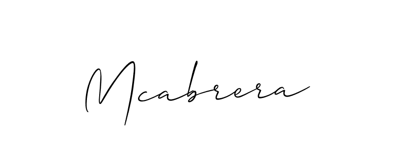 Once you've used our free online signature maker to create your best signature Allison_Script style, it's time to enjoy all of the benefits that Mcabrera name signing documents. Mcabrera signature style 2 images and pictures png