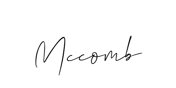 Best and Professional Signature Style for Mccomb. Allison_Script Best Signature Style Collection. Mccomb signature style 2 images and pictures png