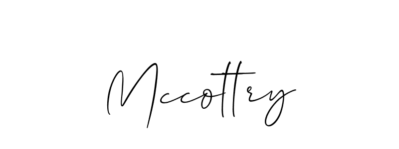 The best way (Allison_Script) to make a short signature is to pick only two or three words in your name. The name Mccottry include a total of six letters. For converting this name. Mccottry signature style 2 images and pictures png