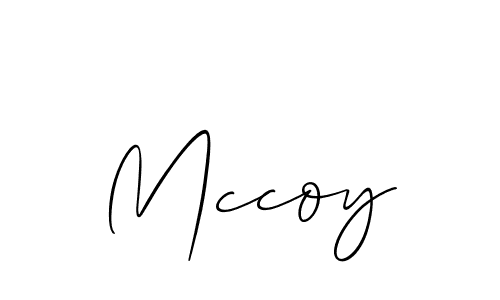 if you are searching for the best signature style for your name Mccoy. so please give up your signature search. here we have designed multiple signature styles  using Allison_Script. Mccoy signature style 2 images and pictures png