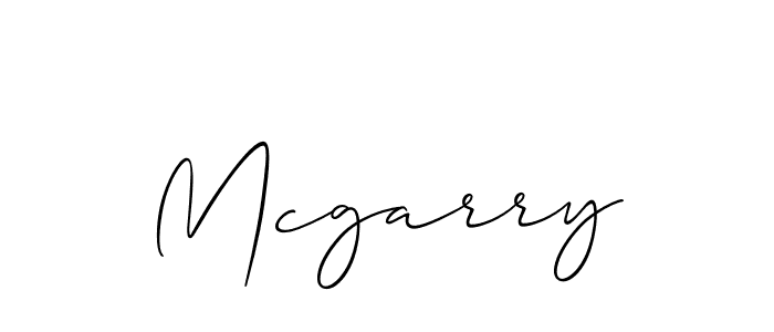 Best and Professional Signature Style for Mcgarry. Allison_Script Best Signature Style Collection. Mcgarry signature style 2 images and pictures png