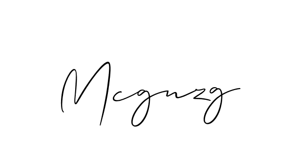 See photos of Mcgnzg official signature by Spectra . Check more albums & portfolios. Read reviews & check more about Allison_Script font. Mcgnzg signature style 2 images and pictures png