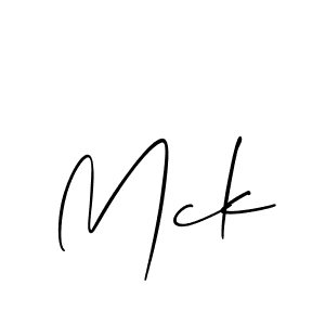 if you are searching for the best signature style for your name Mck. so please give up your signature search. here we have designed multiple signature styles  using Allison_Script. Mck signature style 2 images and pictures png