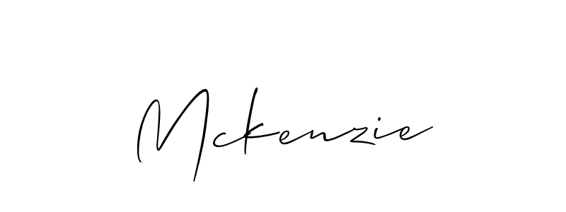 You should practise on your own different ways (Allison_Script) to write your name (Mckenzie) in signature. don't let someone else do it for you. Mckenzie signature style 2 images and pictures png