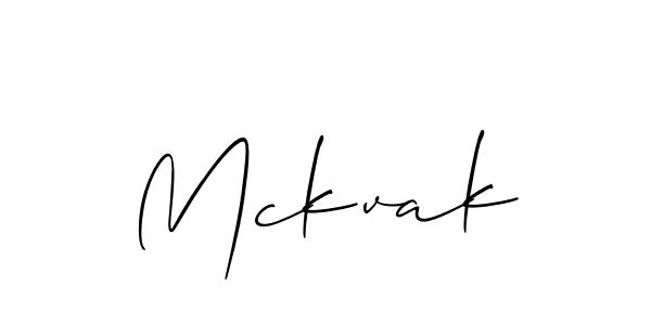 Mckvak stylish signature style. Best Handwritten Sign (Allison_Script) for my name. Handwritten Signature Collection Ideas for my name Mckvak. Mckvak signature style 2 images and pictures png