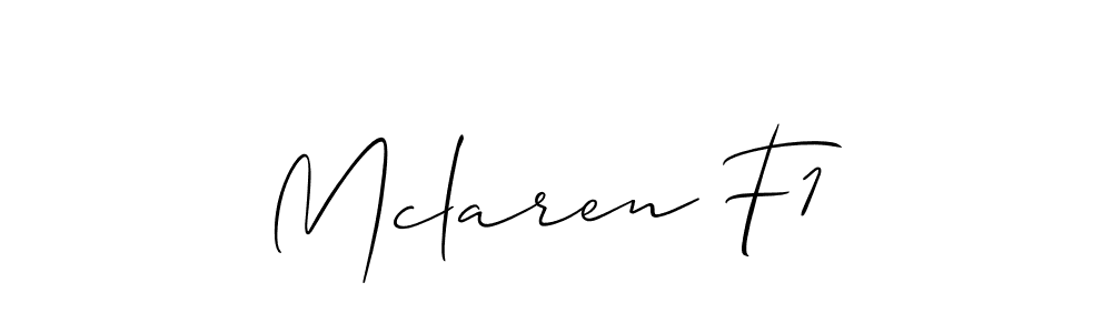 It looks lik you need a new signature style for name Mclaren F1. Design unique handwritten (Allison_Script) signature with our free signature maker in just a few clicks. Mclaren F1 signature style 2 images and pictures png