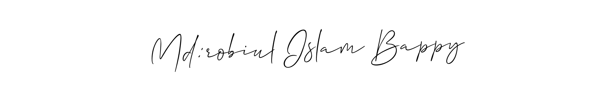 Check out images of Autograph of Md:robiul Islam Bappy name. Actor Md:robiul Islam Bappy Signature Style. Allison_Script is a professional sign style online. Md:robiul Islam Bappy signature style 2 images and pictures png