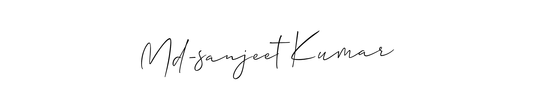 You can use this online signature creator to create a handwritten signature for the name Md–sanjeet Kumar. This is the best online autograph maker. Md–sanjeet Kumar signature style 2 images and pictures png