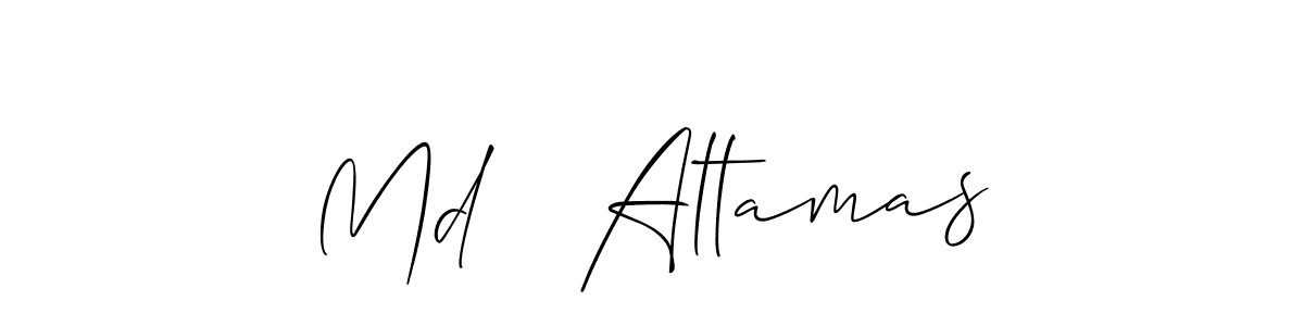 How to Draw Md   Altamas signature style? Allison_Script is a latest design signature styles for name Md   Altamas. Md   Altamas signature style 2 images and pictures png