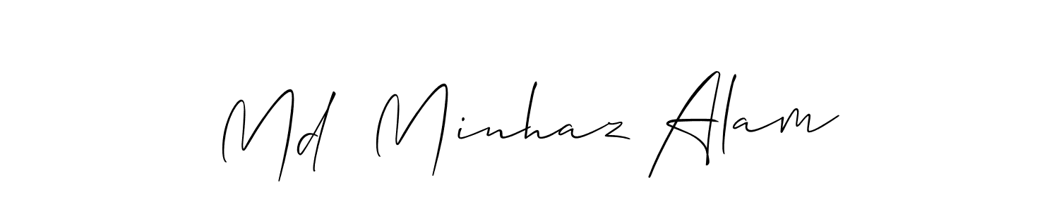 Once you've used our free online signature maker to create your best signature Allison_Script style, it's time to enjoy all of the benefits that Md  Minhaz Alam name signing documents. Md  Minhaz Alam signature style 2 images and pictures png