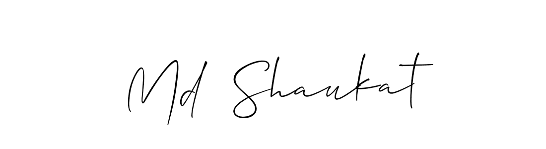 Once you've used our free online signature maker to create your best signature Allison_Script style, it's time to enjoy all of the benefits that Md  Shaukat name signing documents. Md  Shaukat signature style 2 images and pictures png