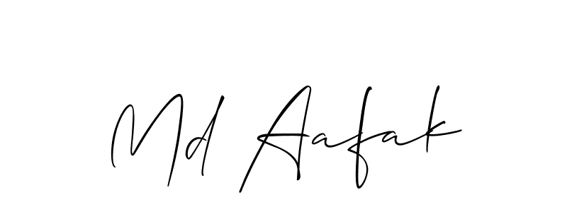 Best and Professional Signature Style for Md Aafak. Allison_Script Best Signature Style Collection. Md Aafak signature style 2 images and pictures png