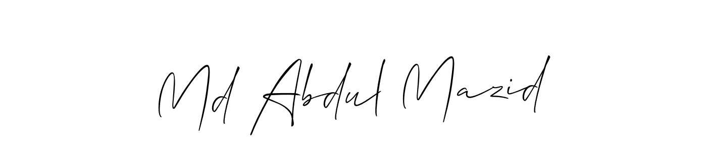 Once you've used our free online signature maker to create your best signature Allison_Script style, it's time to enjoy all of the benefits that Md Abdul Mazid name signing documents. Md Abdul Mazid signature style 2 images and pictures png