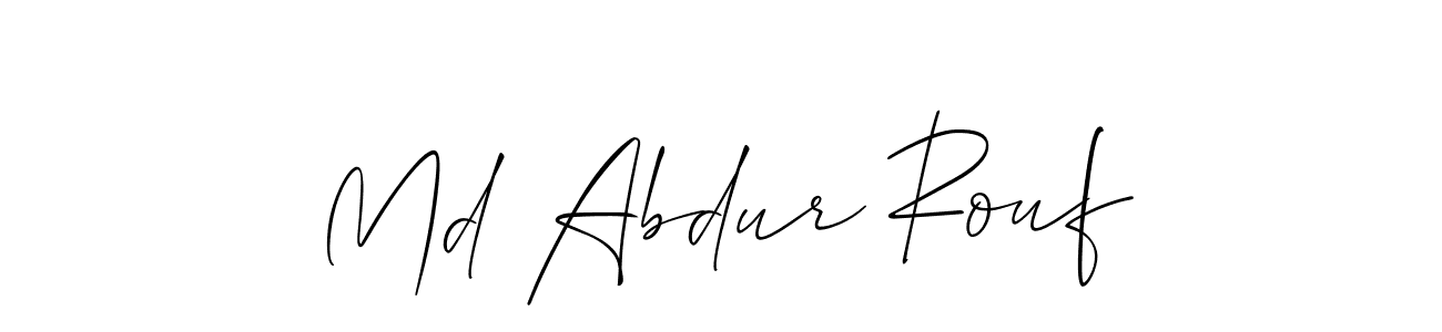 if you are searching for the best signature style for your name Md Abdur Rouf. so please give up your signature search. here we have designed multiple signature styles  using Allison_Script. Md Abdur Rouf signature style 2 images and pictures png
